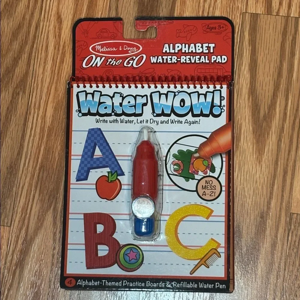2 Melissa & Doug Water pen On the go Books